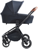 Детская коляска Moon Resea Kombi 2 в 1 Navy Melange (853) 2020