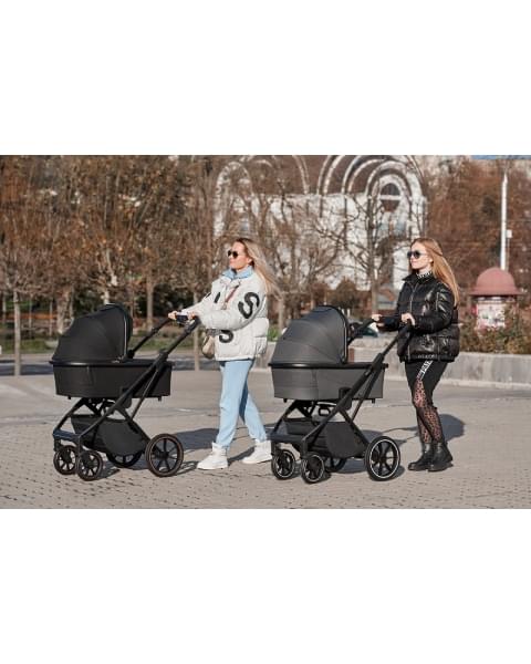 Детская коляска Peppy Tecla 2 в 1 Mint Chrome Edition (Мятный)