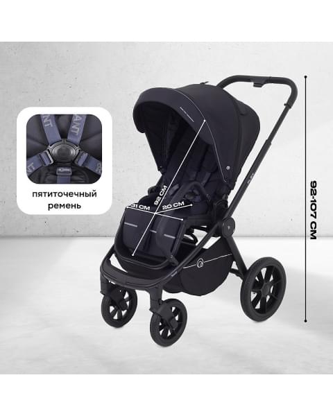 Детская коляска Rant Flex 2 в 1 RA076 Black