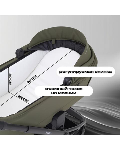 Детская коляска Rant Flex 2 в 1 RA076 Green