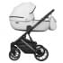 Детская коляска Riko Basic Montana Premium Silver 2 в 1 21 White