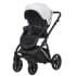 Детская коляска Riko Basic Montana Premium Silver 2 в 1 21 White