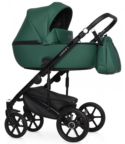 Детская коляска Riko Basic Ozon Ecco 3 в 1 22 изумрудный