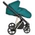 Детская коляска Roan Sol Luxury 3 в 1 с автокреслом Tutis Elo Lux EduSky Black RSL/4045 Deep Lake/Gold
