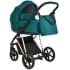 Детская коляска Roan Sol Luxury 3 в 1 с автокреслом Tutis Elo Lux EduSky Black RSL/4045 Deep Lake/Gold