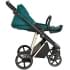 Детская коляска Roan Sol Luxury 3 в 1 с автокреслом Tutis Elo Lux EduSky Black RSL/4045 Deep Lake/Gold