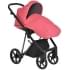 Детская коляска Roan Sol Luxury 3 в 1 с автокреслом Tutis Elo Lux EduSky Black RSL/4048 Viva Magenta/Nikiel
