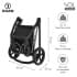 Детская коляска Roan Sol Luxury 3 в 1 с автокреслом Tutis Elo Lux EduSky Black RSL/4048 Viva Magenta/Nikiel