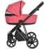 Детская коляска Roan Sol Luxury 3 в 1 с автокреслом Tutis Elo Lux EduSky Black RSL/4048 Viva Magenta/Nikiel