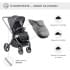 Детская коляска Sweet Baby Elegante 2 в 1 BRD Grey