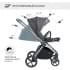 Детская коляска Sweet Baby Elegante 2 в 1 BRD Grey