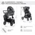 Детская коляска Sweet Baby Elegante 2 в 1 BRD Grey