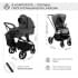 Детская коляска Sweet Baby Elegante 2 в 1 GL Grey