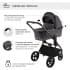 Детская коляска Sweet Baby Elegante 2 в 1 GL Grey