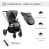 Детская коляска Sweet Baby Elegante 2 в 1 GL Grey