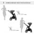 Детская коляска Sweet Baby Elegante 2 в 1 GL Grey