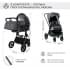 Детская коляска Sweet Baby Elegante 2 в 1 SBL Chrome Grey