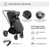 Детская коляска Sweet Baby Elegante 2 в 1 SBL Chrome Grey