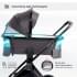 Детская коляска Sweet Baby Elegante 2 в 1 SBL GL Grey