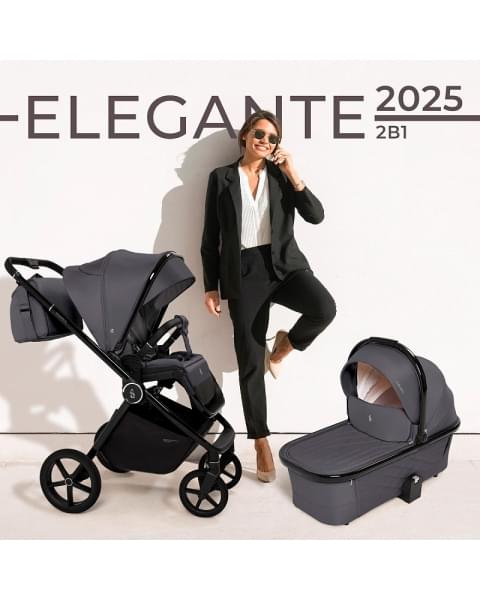 Детская коляска Sweet Baby Elegante 2 в 1 SBL GL Grey