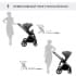 Детская коляска Sweet Baby Elegante 2 в 1 SBL GL Grey