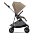 Детская прогулочная коляска Cybex Melio Seashell Beige с дождевиком