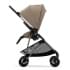Детская прогулочная коляска Cybex Melio Seashell Beige с дождевиком