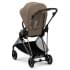 Детская прогулочная коляска Cybex Melio Seashell Beige с дождевиком