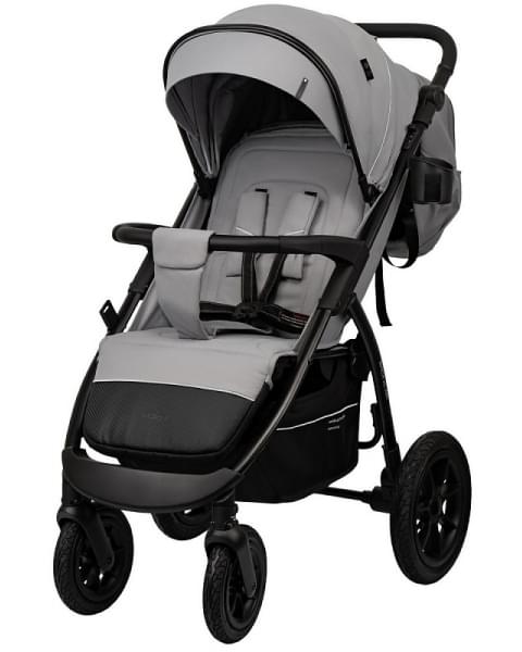 Детская прогулочная коляска Indigo Epica XL Air с сумкой 2025 св.серый