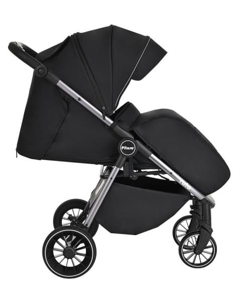 Детская прогулочная коляска Pituso Ruta PU BD206 Black
