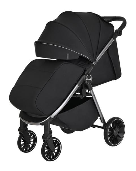 Детская прогулочная коляска Pituso Ruta PU BD206 Black