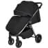 Детская прогулочная коляска Pituso Ruta PU BD206 Black