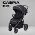 Детская прогулочная коляска Rant Caspia 2.0 2025 Graphite