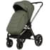 Детская коляска Adamex Spark SE 2 в 1 3-SALVIA-ONYX -ЗЕЛЁНЫЙ-РАМА ХРОМ