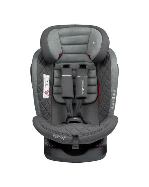 Автокресло Indigo Smart Isofix серый