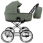 Детская коляска Roan Bass Next Classic 2.0 d14 3 в 1 с автокреслом Tutis Elo Lux EduSky Black BSNC/92/2 Sage Green/Black/руч.Black
