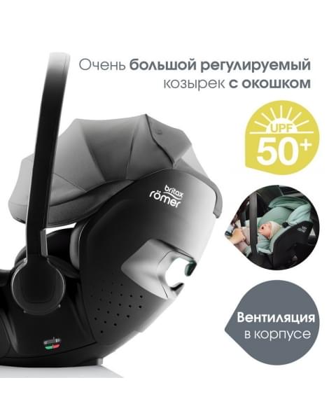 Коляска 3 в 1 Britax Roemer Smile 5Z Style и автокресло Baby-Safe PRO Style Mineral Grey Mineral Grey