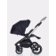 Детская коляска MowBaby Zoom PU 3 в 1 silver black
