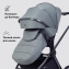 Детская коляска Rant Falcon Soft Therm 3 в 1 с автокреслом Miro Olive