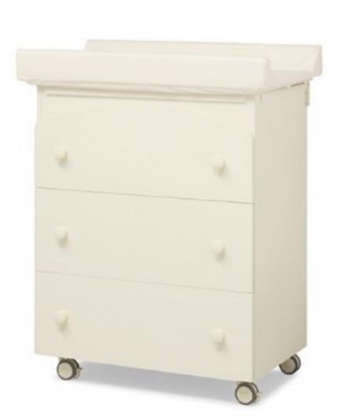 Детский пеленальный комод Erbesi Sonia слоновая кость