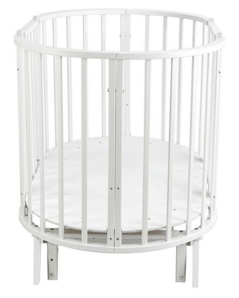 Детская кровать трансформер Pituso Stella 6 в 1 106501 Белый-Белый