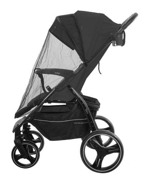 Детская прогулочная коляска Indigo Epica XL черный
