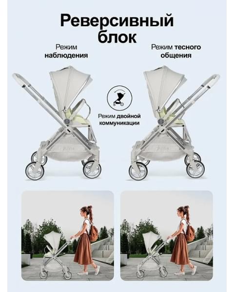 Коляска прогулочная Farfello Olivia O1s,серый