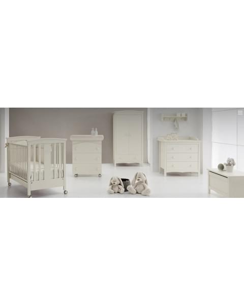 Детская кровать Erbesi Sonia слоновая кость