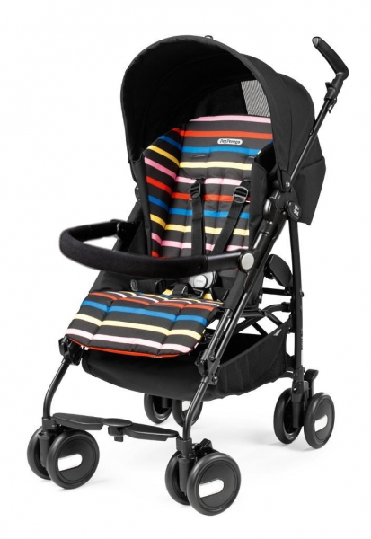 Коляска-трость Peg Perego Pliko Mini с бампером Neon