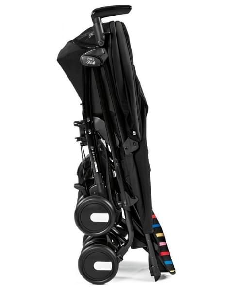 Коляска-трость Peg Perego Pliko Mini с бампером Neon