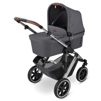 Коляска 2 в 1 ABC-Design Salsa 4 Air 2023, Asphalt (Серый)