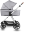 Коляска 2 в 1 ABC-Design Swing 2023, Graphite Grey (Светло-серый)