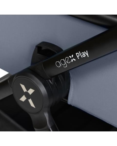 Коляска 2 в 1 Agex Play, Grey (Серый)