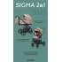 Коляска 2 в 1 Carrello Sigma CRL-6523 / 2025, Fresh Beige (Бежевый)